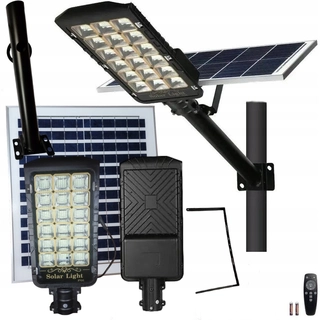 Uličná lampa - Pouličné svietidlo 900 W 90000 lm na solárne napájanie